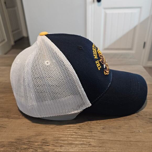 Vintage PFW Mighty Masterdons Musclehead Fitted Hat Cap Black Purdue University - Picture 7 of 11